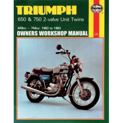 Haynes triumph repair manual - triumph,