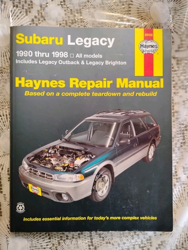 Subaru legacy haynes - haynes, repair